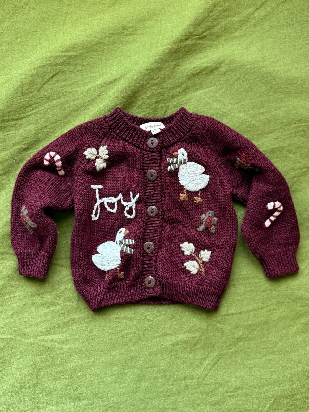 Shirley Bredal Holiday/Christmas Cardigan Sweater